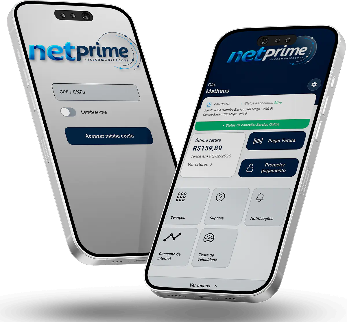 Aplicativo NetPrime
